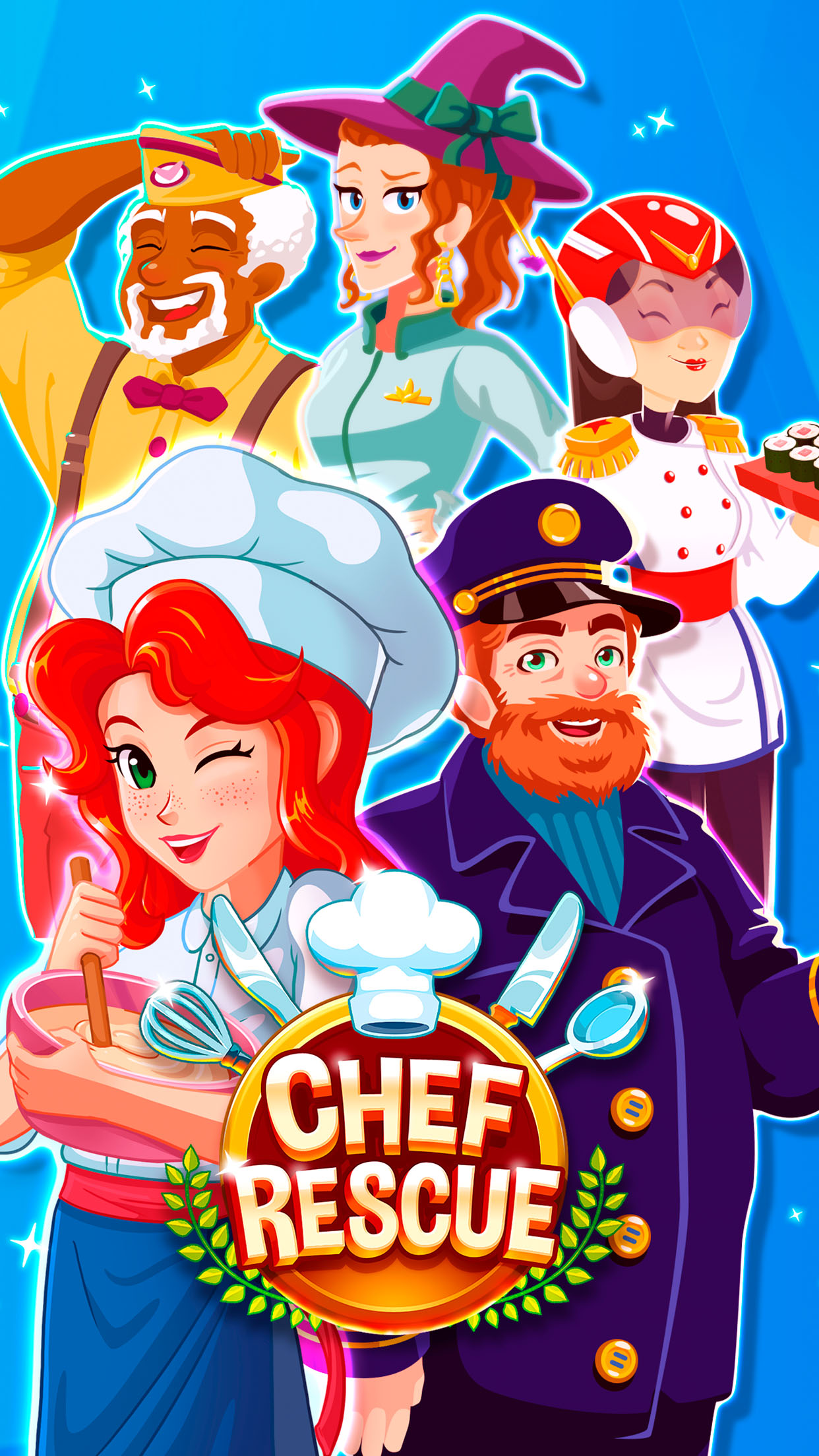اسکرین شات 1 بازی Chef Rescue: Restaurant Tycoon
