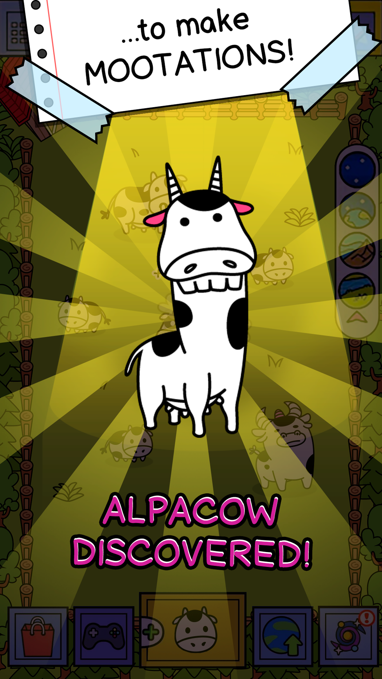 اسکرین شات 2 بازی Cow Evolution: Idle Merge Game