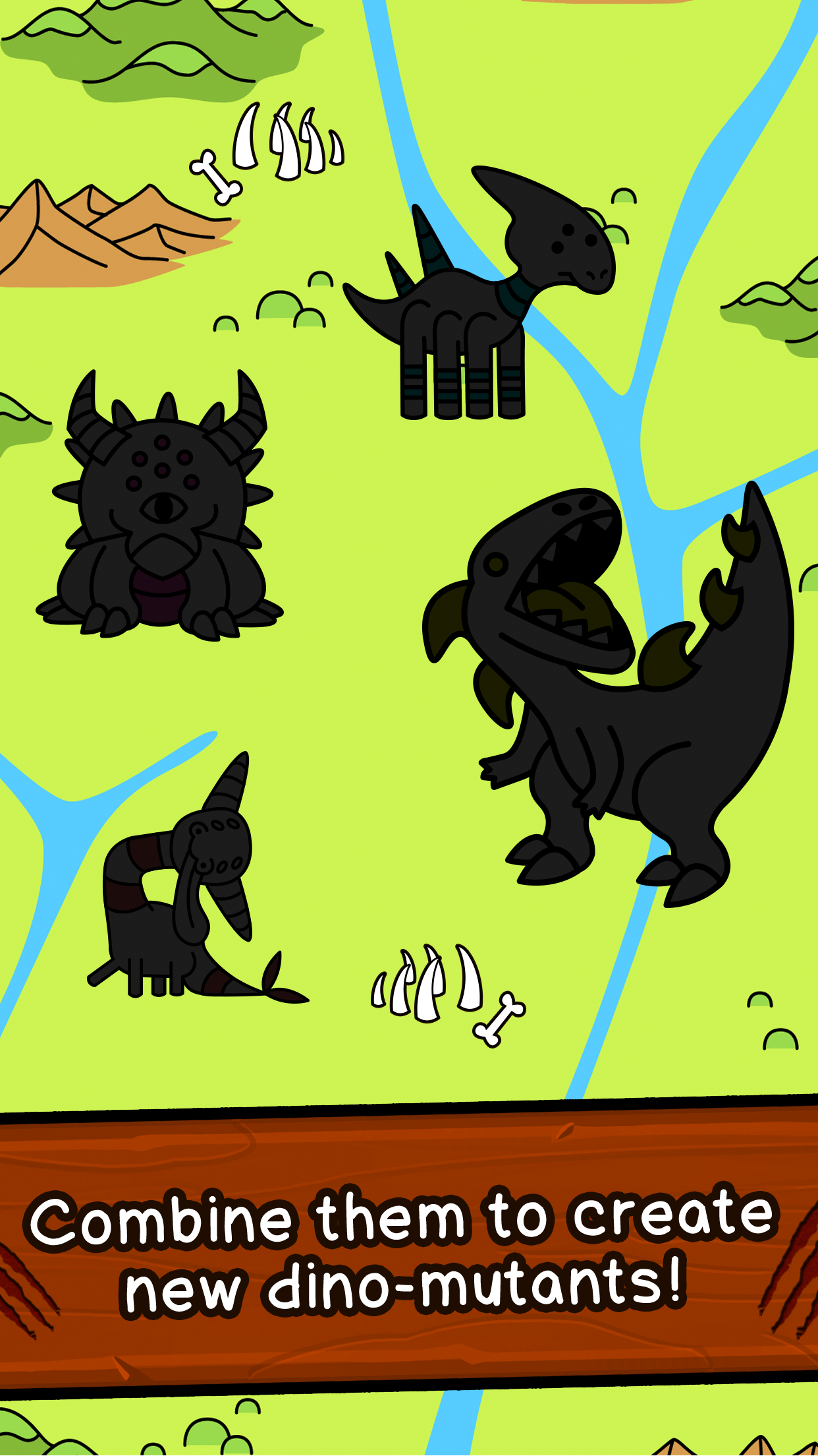 اسکرین شات 3 بازی Dino Evolution: Dinosaur Game