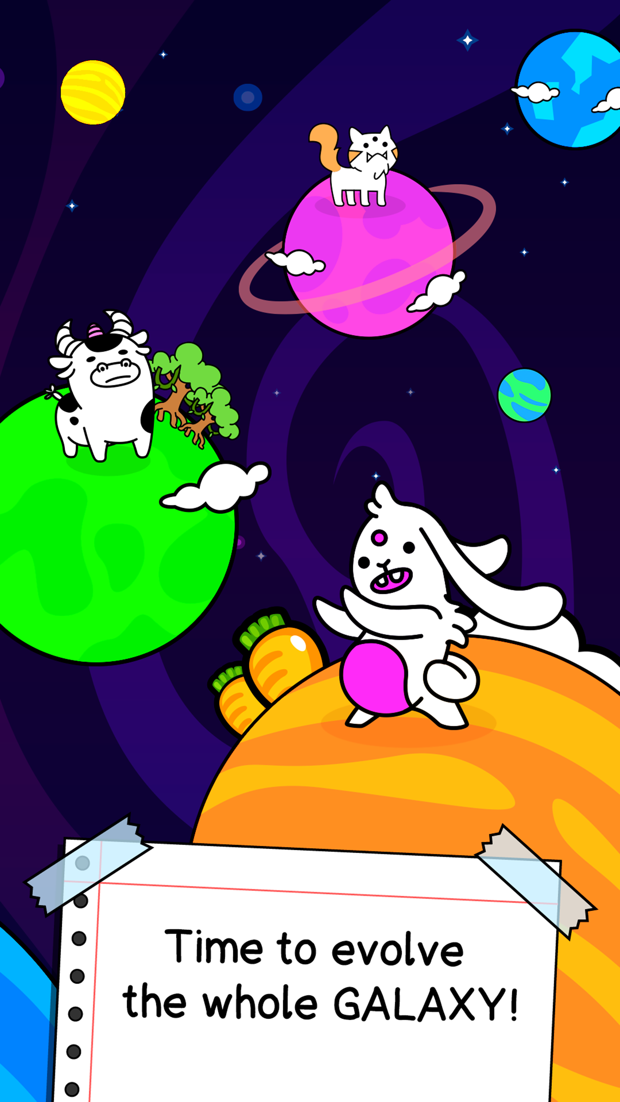 اسکرین شات 1 بازی Evolution Galaxy: Mutant Merge