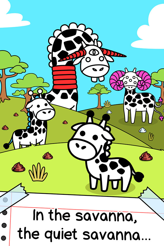 اسکرین شات 1 بازی Giraffe Evolution: Idle Game