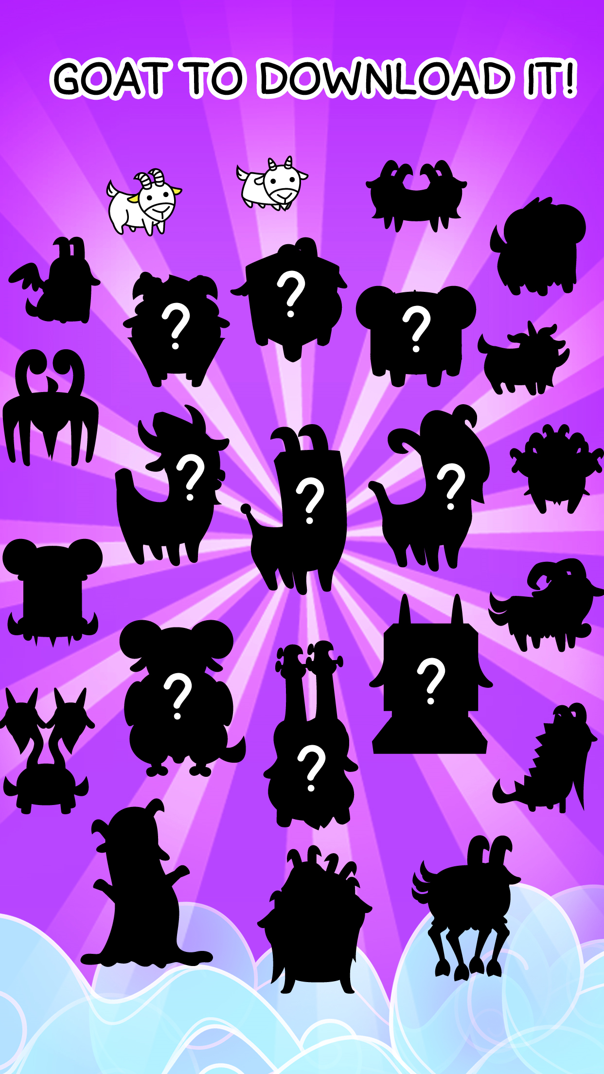اسکرین شات 4 بازی Goat Evolution: Animal Merge