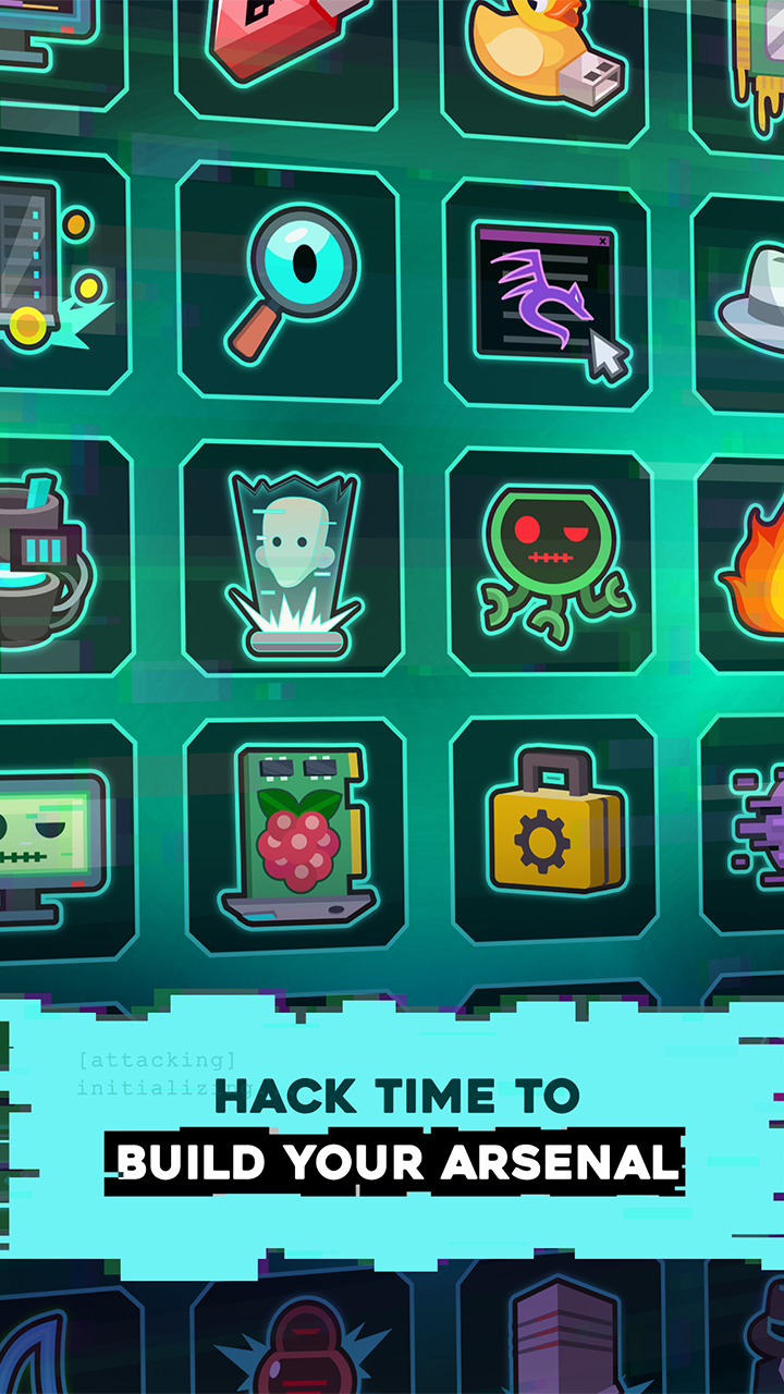 اسکرین شات 4 بازی Hacking Hero: Hacker Clicker