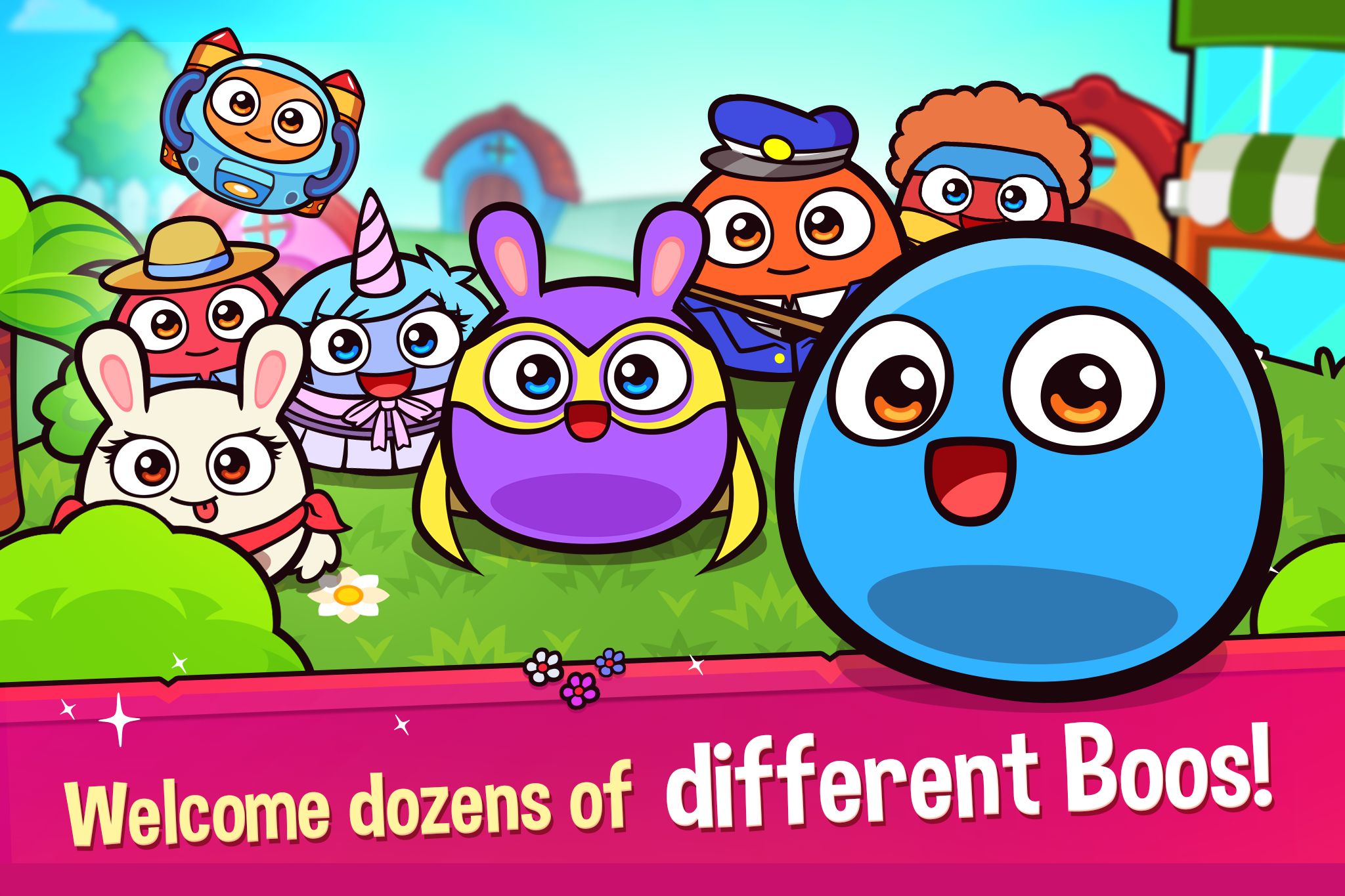 اسکرین شات 1 بازی My Boo Town: City Builder Game