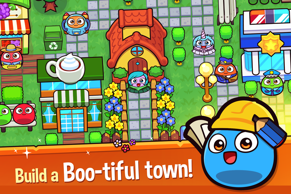 اسکرین شات 2 بازی My Boo Town: City Builder Game