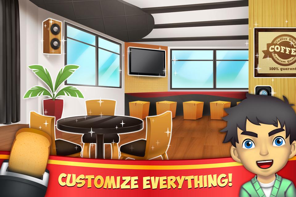 اسکرین شات 2 بازی My Coffee Shop: Cafe Shop Game