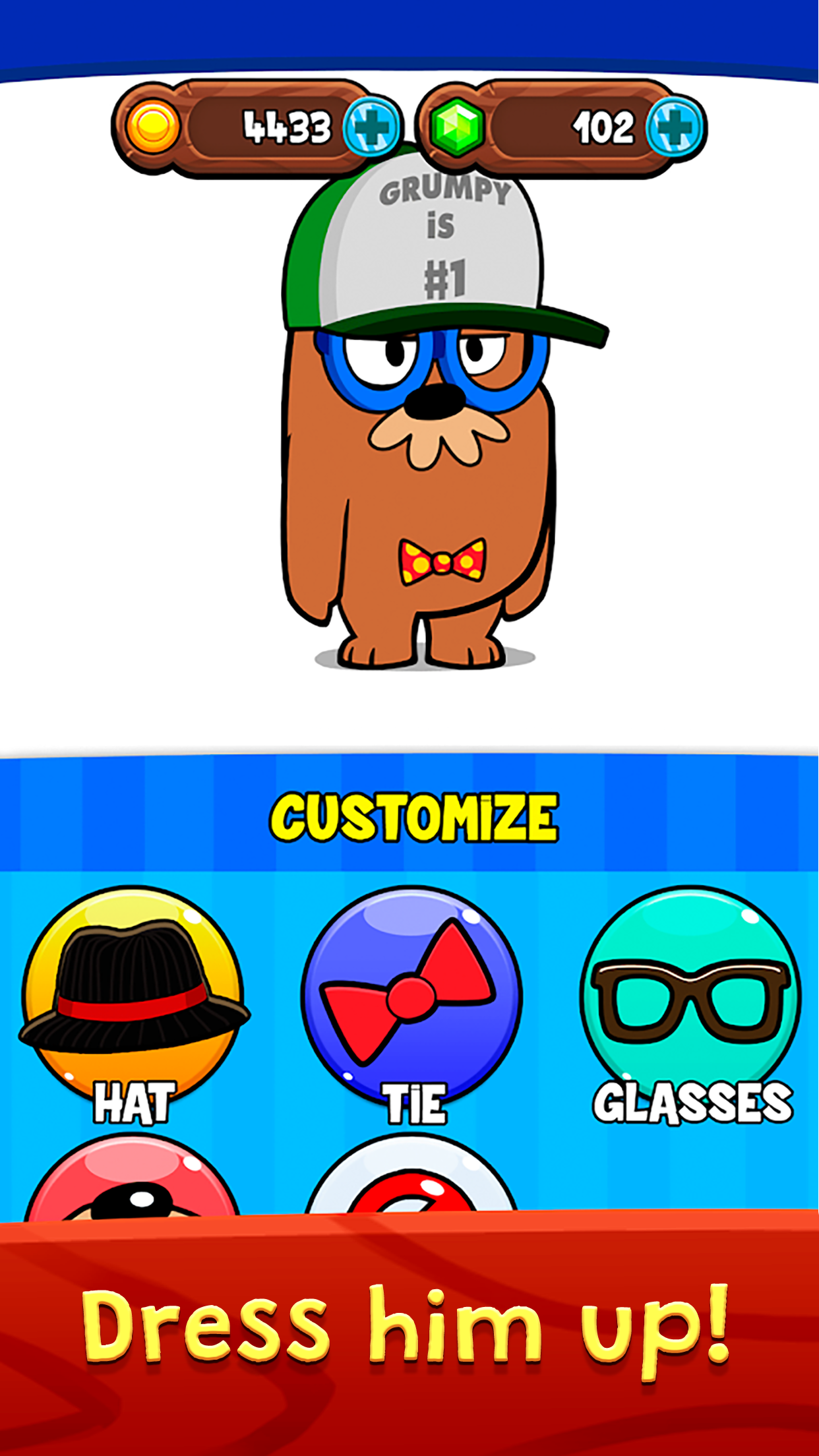 اسکرین شات 3 بازی My Grumpy: Funny Virtual Pet