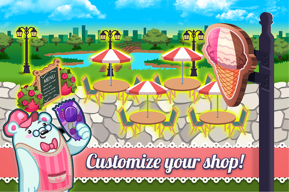 اسکرین شات 2 بازی My Ice Cream Shop: Time Manage