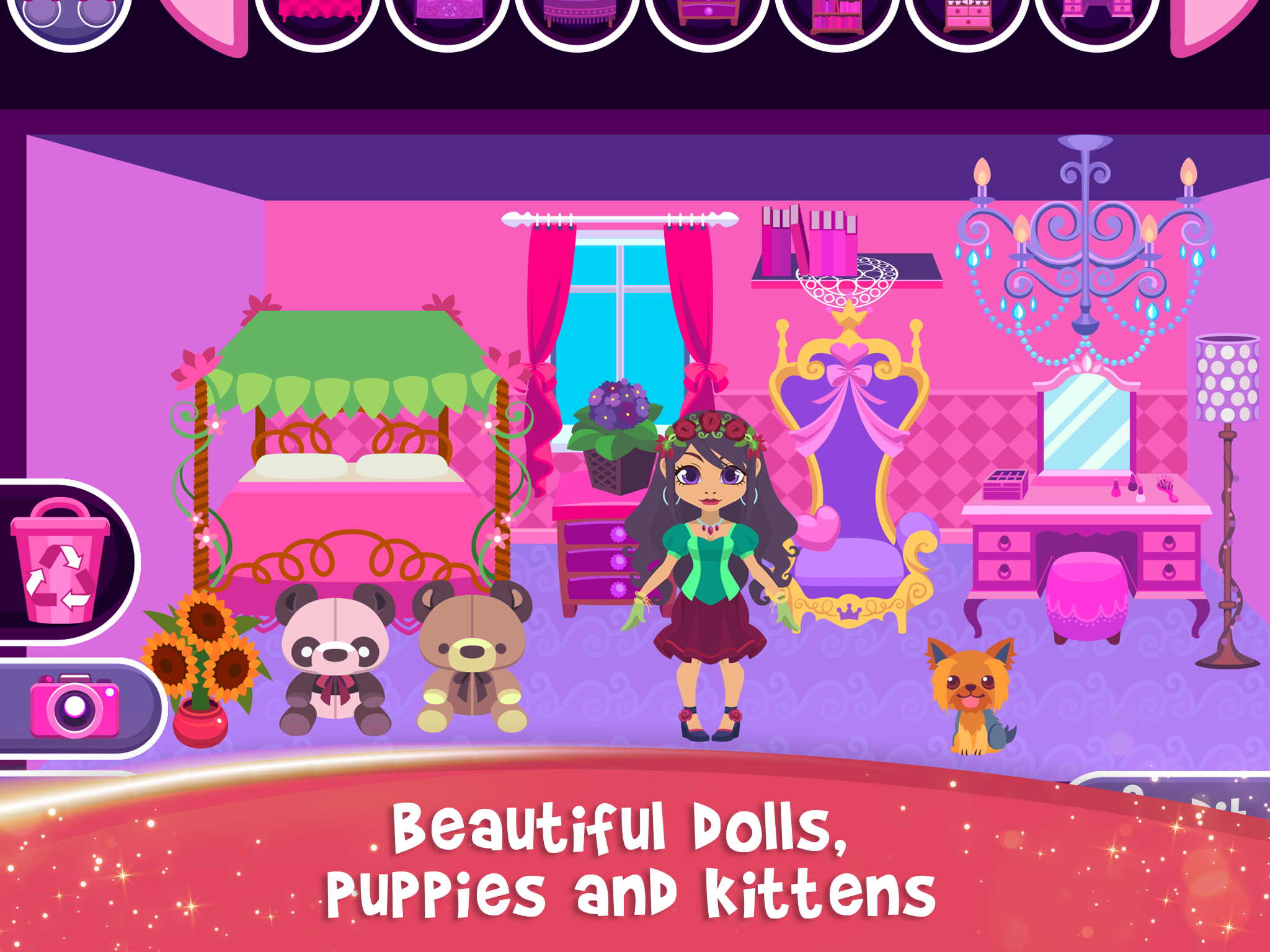 اسکرین شات 4 بازی My Princess Castle: Doll Game