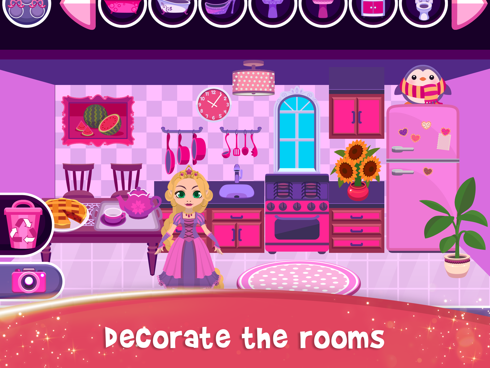 اسکرین شات 5 بازی My Princess Castle: Doll Game