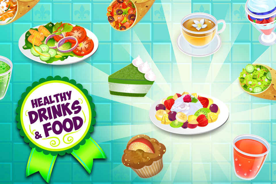 اسکرین شات 3 بازی My Salad Bar: Veggie Food Game