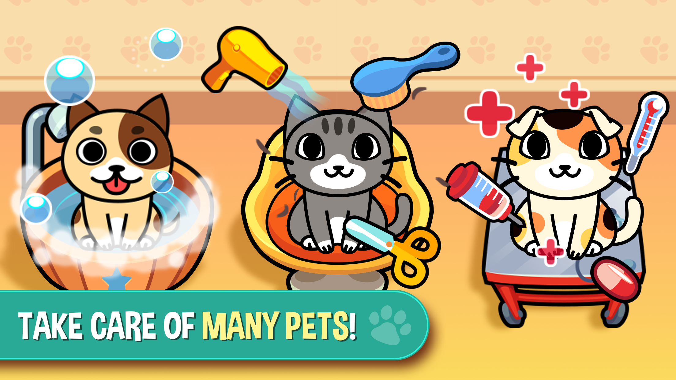 اسکرین شات 1 بازی My Virtual Pet Shop: Animals
