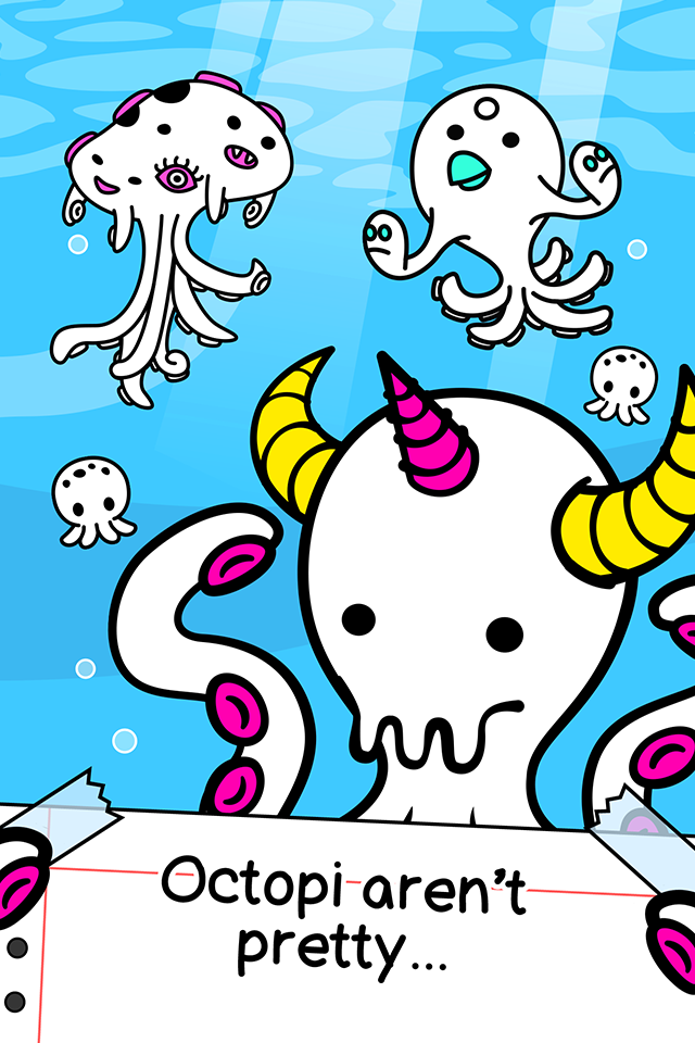 اسکرین شات 1 بازی Octopus Evolution: Idle Game