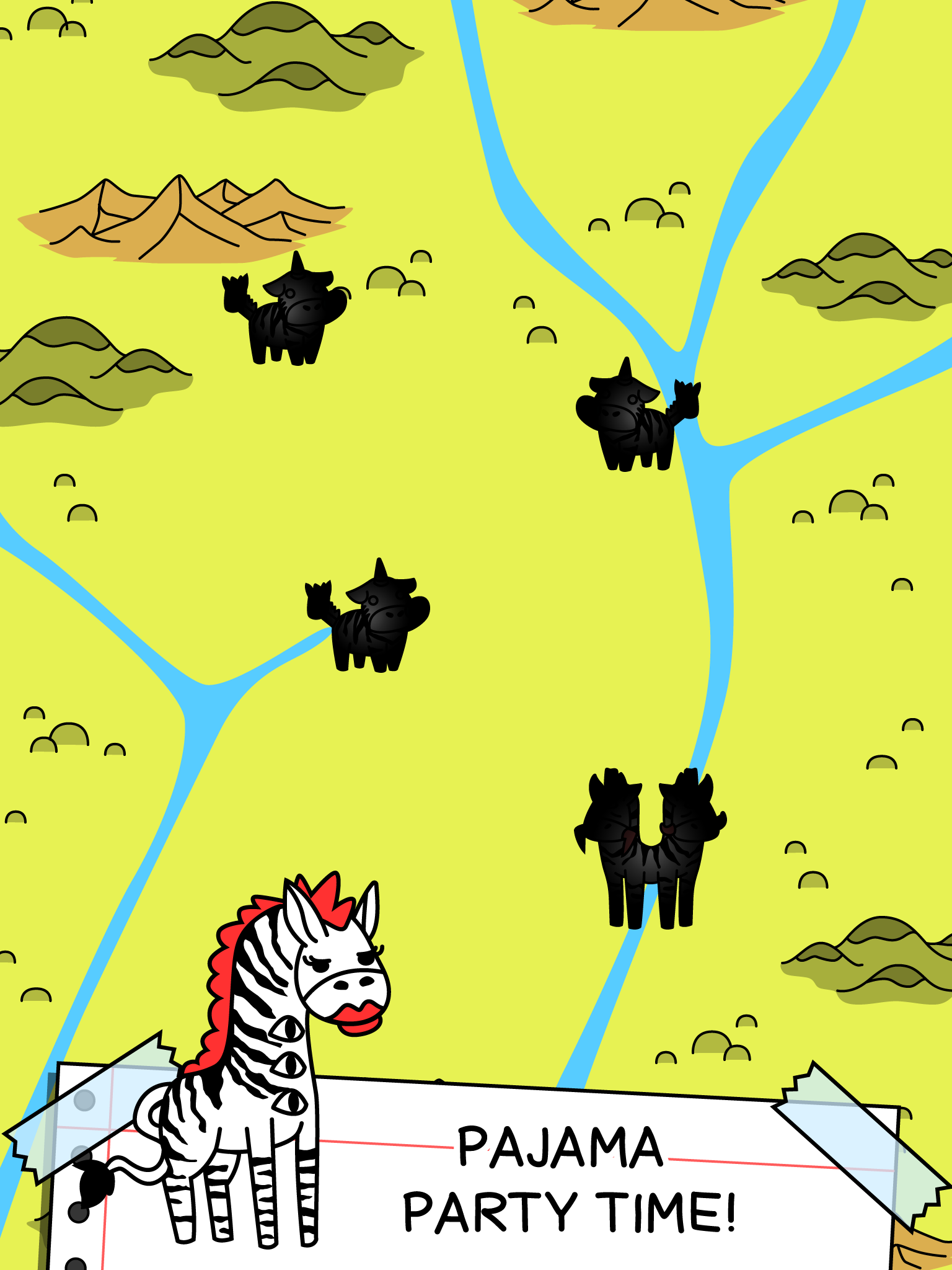 اسکرین شات 4 بازی Zebra Evolution: Mutant Merge