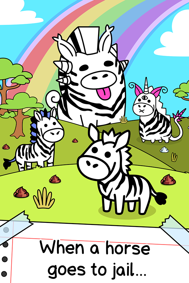 اسکرین شات 2 بازی Zebra Evolution: Mutant Merge