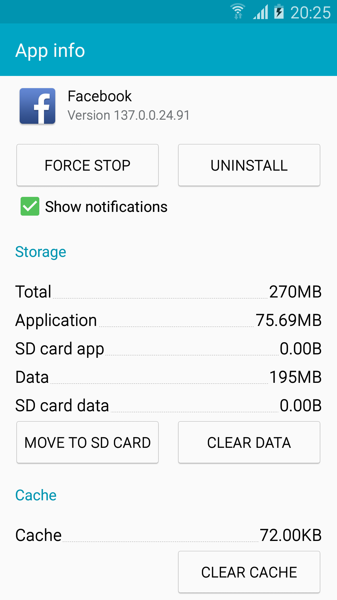 اسکرین شات 2 برنامه App2SD - Move app to sd card