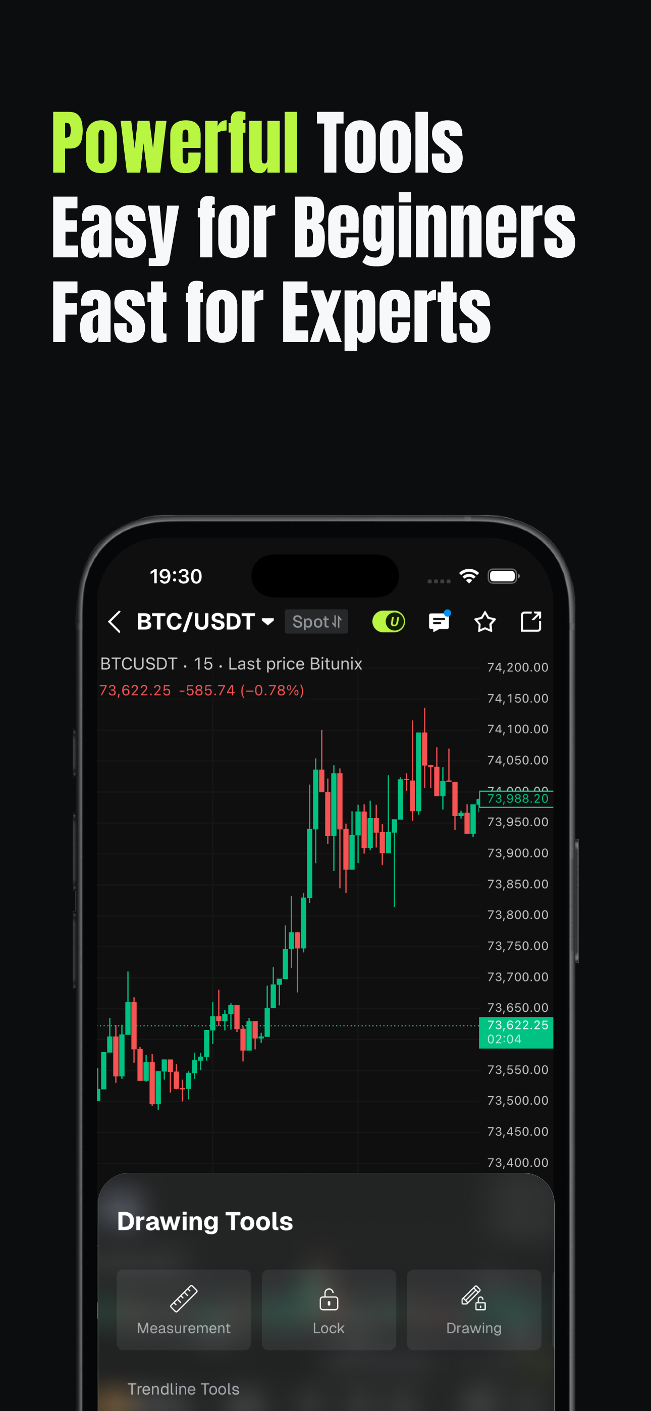 اسکرین شات 5 برنامه Bitunix Pro: Buy BTC & Crypto
