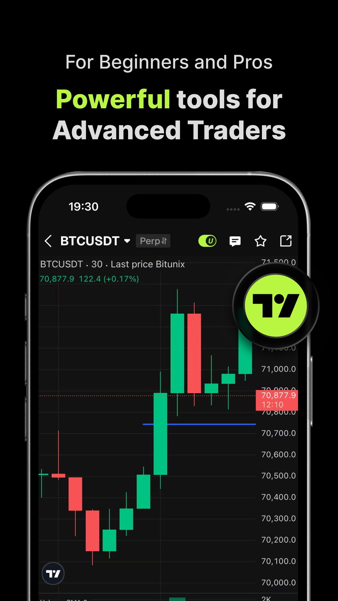 اسکرین شات 3 برنامه Bitunix Pro: Buy BTC & Crypto