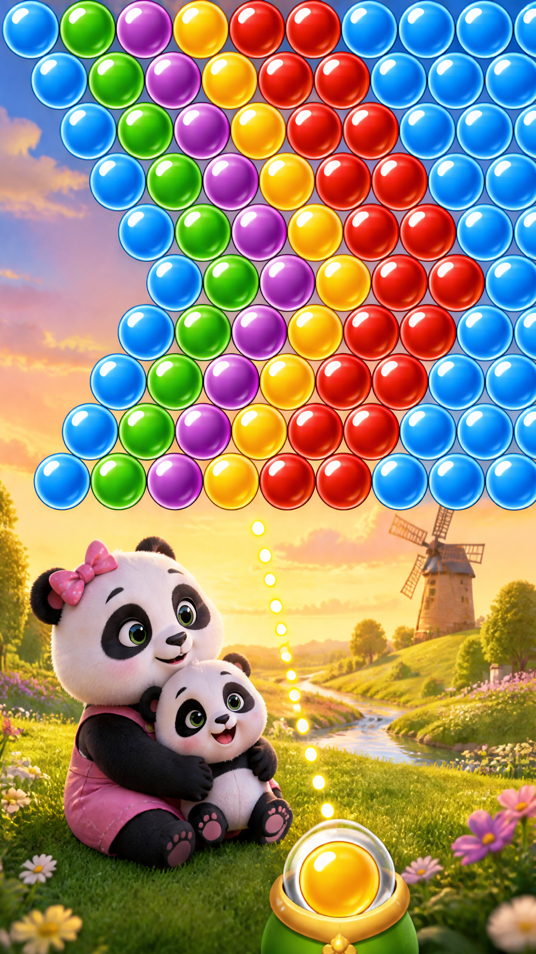 اسکرین شات 4 بازی Bubble Shooter 2 Panda