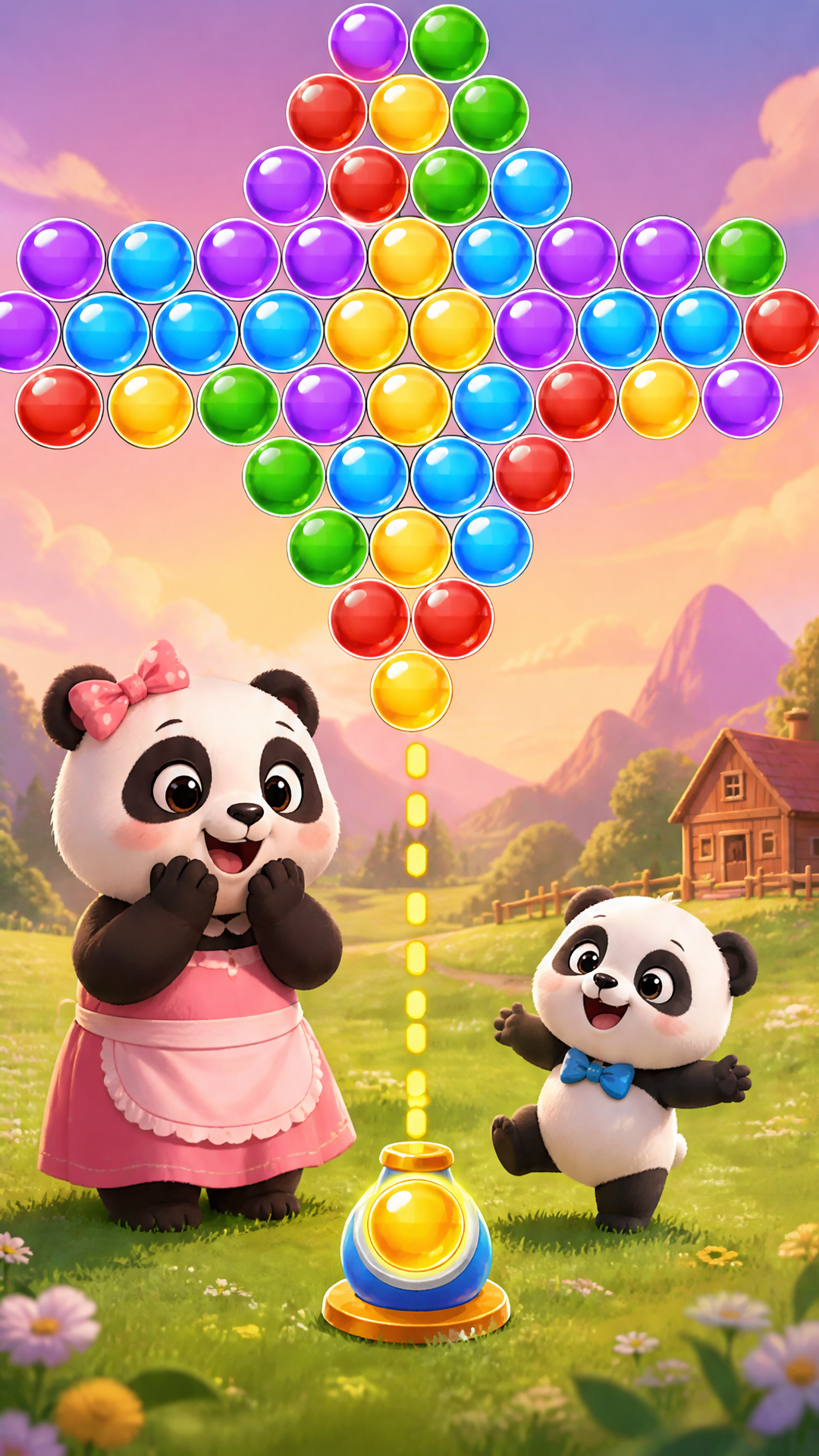 اسکرین شات 5 بازی Bubble Shooter 2 Panda