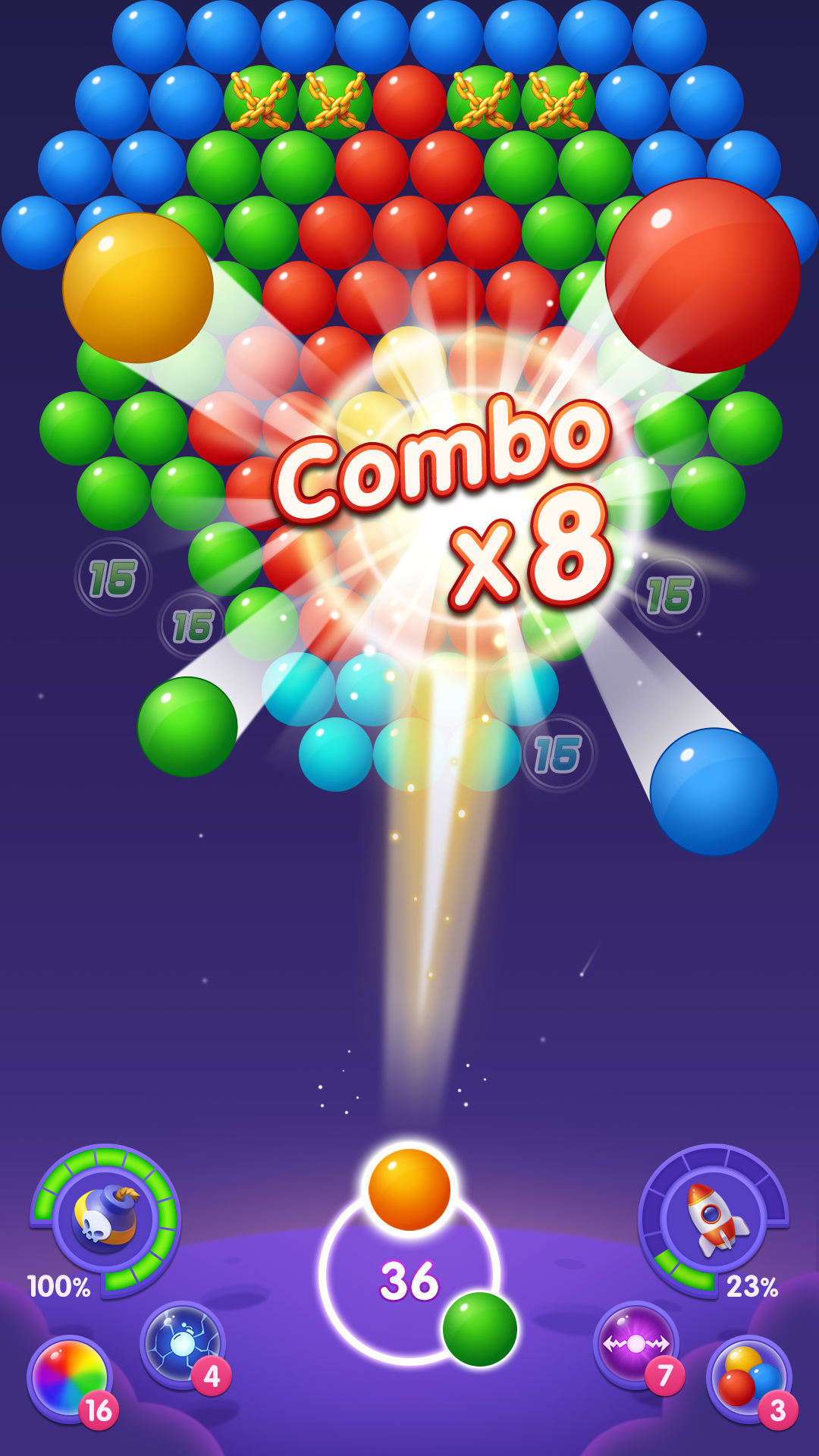 اسکرین شات 3 بازی Bubble Shooter - Pop Puzzle
