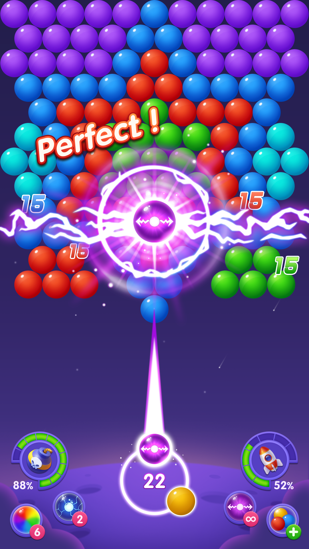 اسکرین شات 2 بازی Bubble Shooter - Pop Puzzle