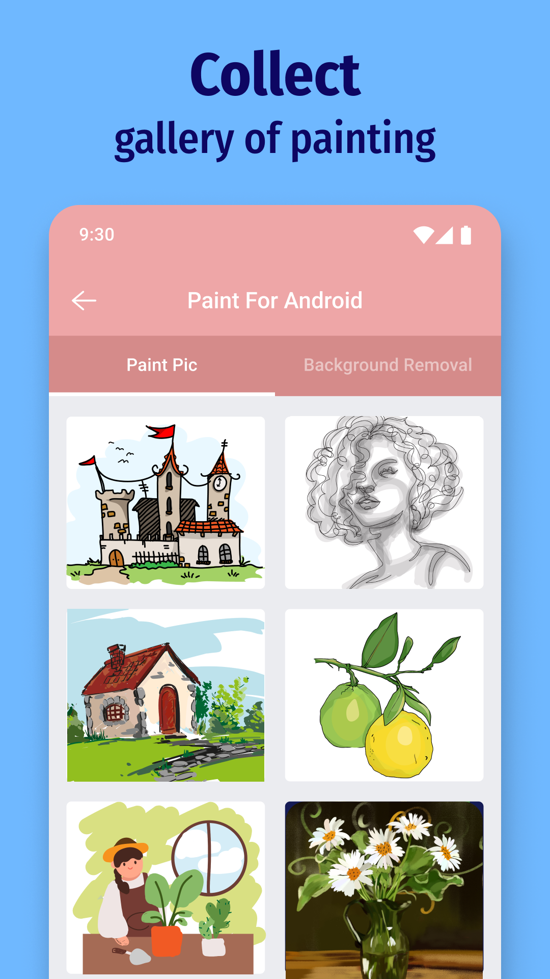 اسکرین شات 6 برنامه Paint for Android