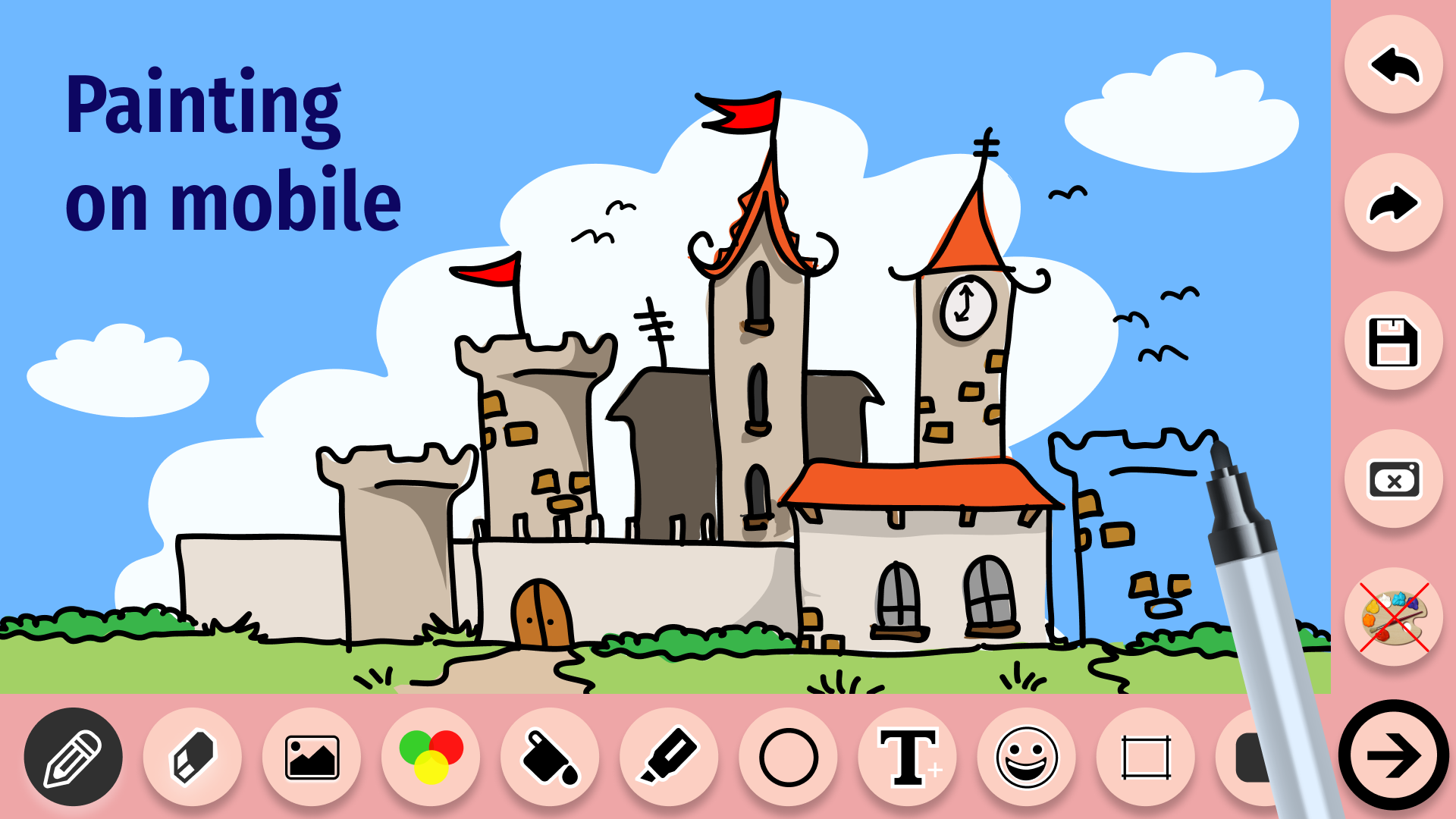 اسکرین شات 7 برنامه Paint for Android