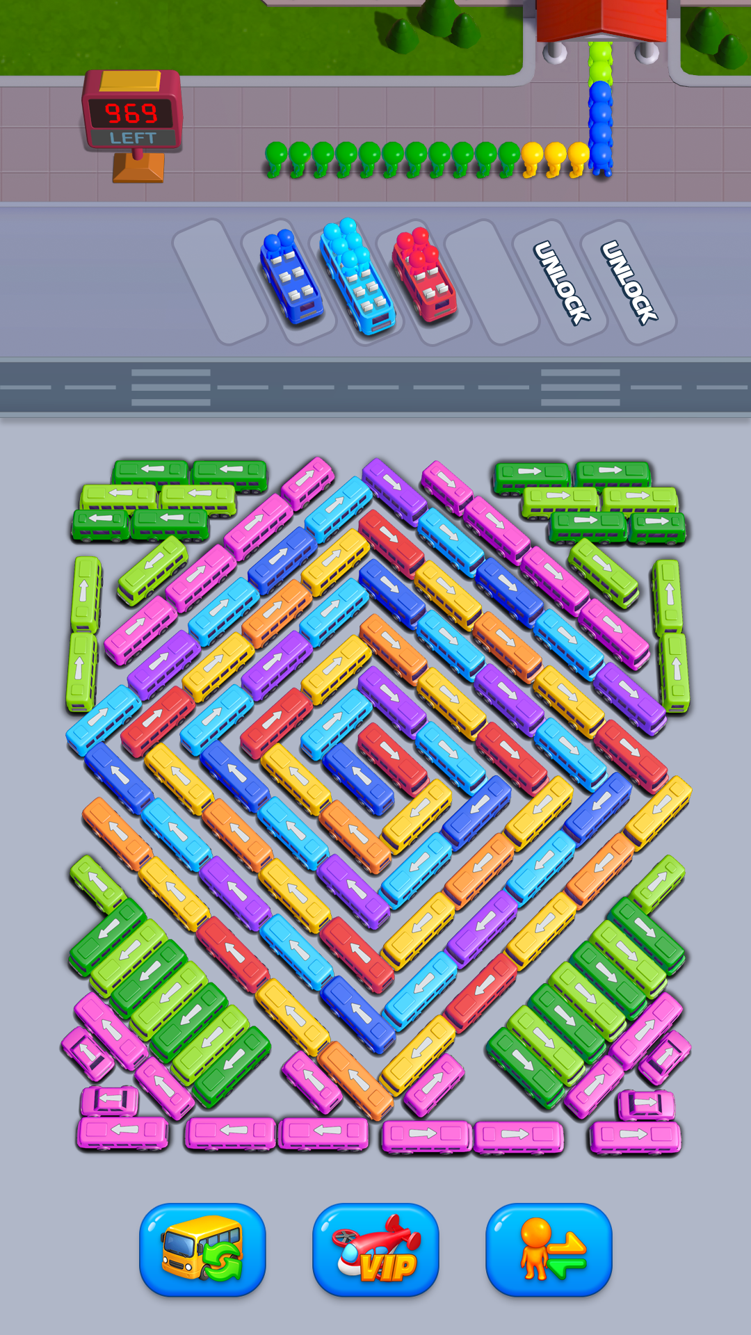 اسکرین شات 5 بازی Bus Go!  Clear Traffic Again!