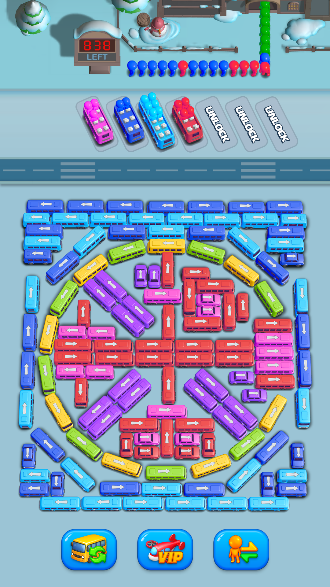 اسکرین شات 2 بازی Bus Go!  Clear Traffic Again!