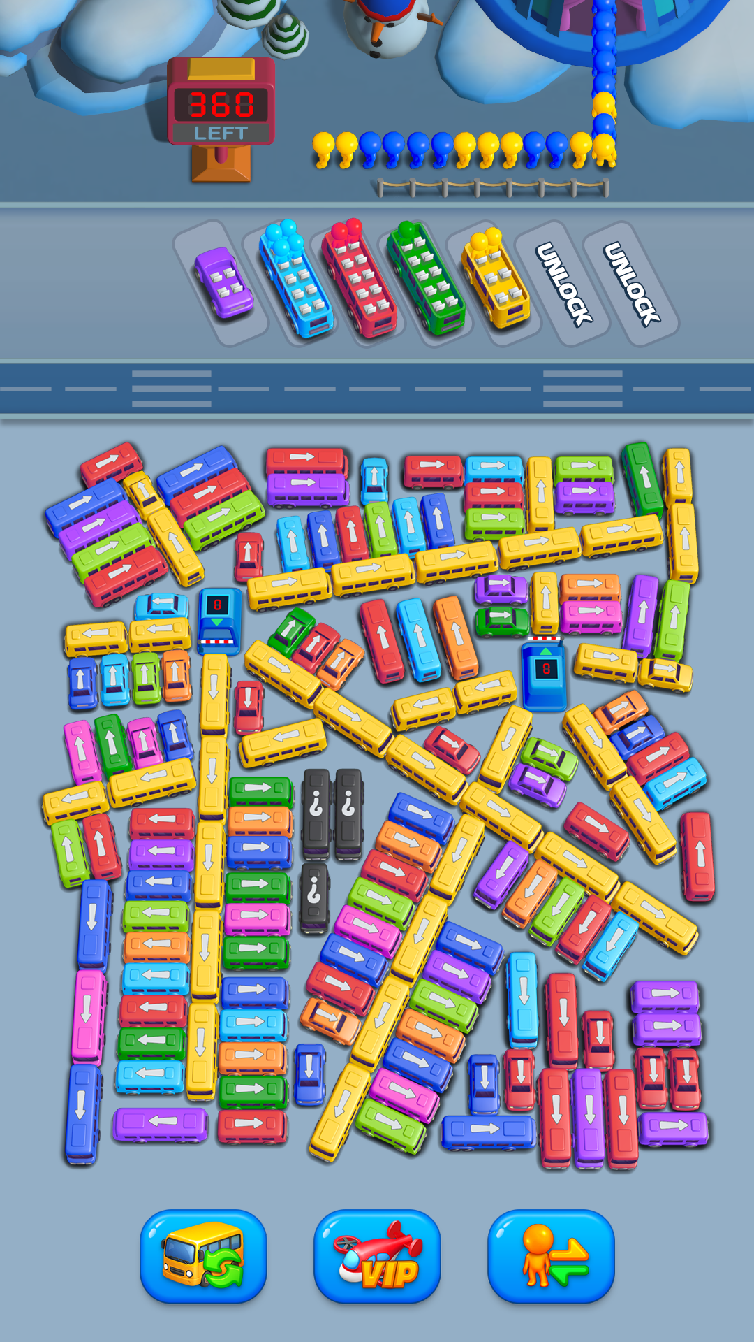 اسکرین شات 3 بازی Bus Go!  Clear Traffic Again!