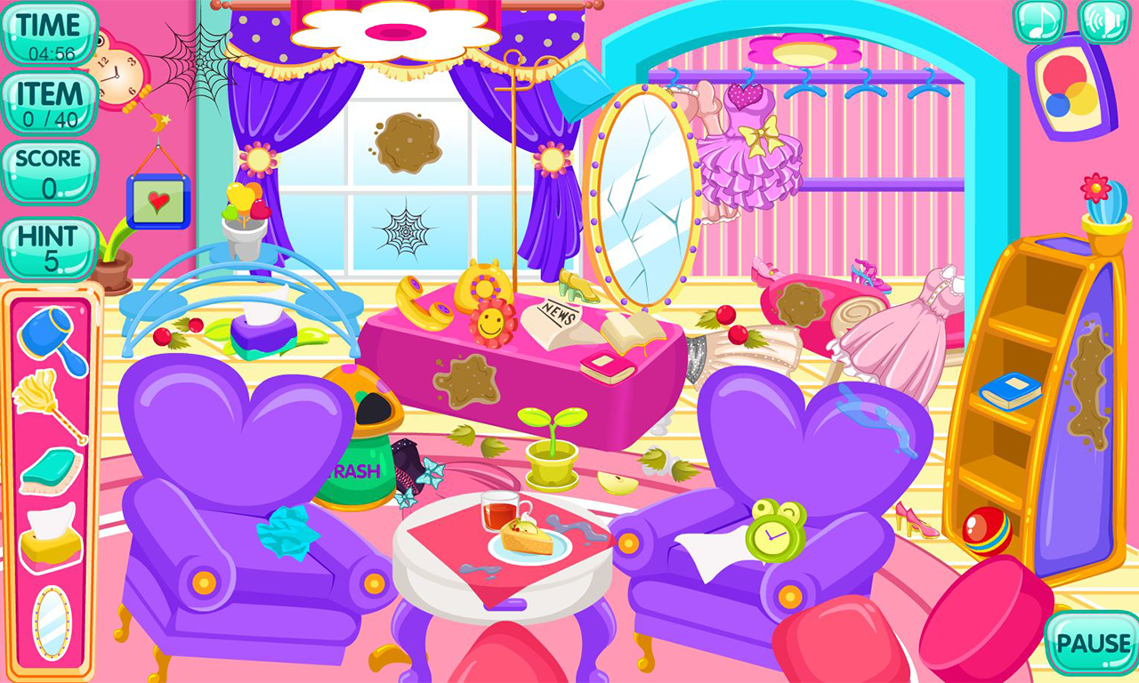 اسکرین شات 1 بازی Dressing Rooms Clean Up