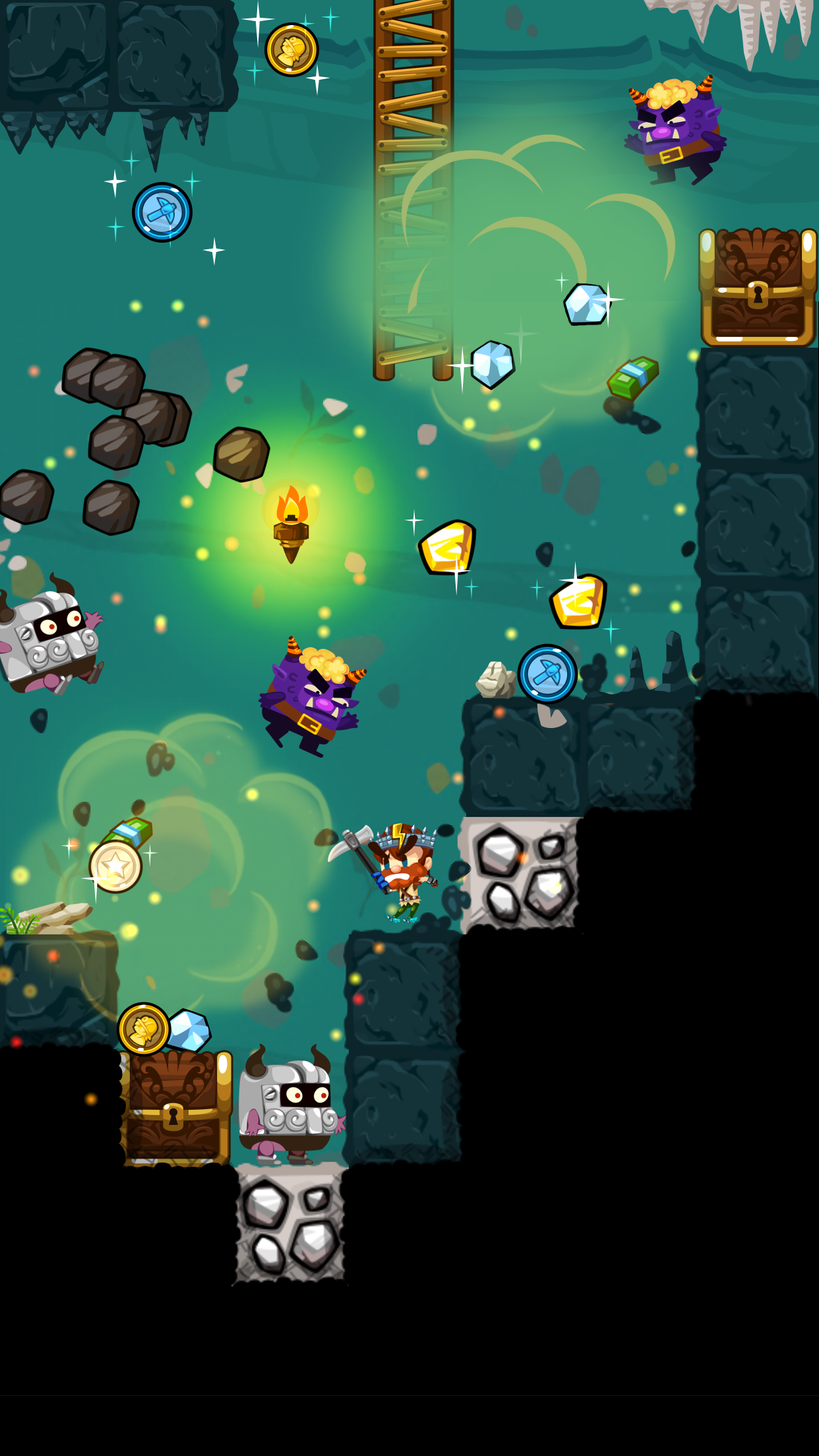 اسکرین شات 1 بازی Pocket Mine 3: Dig & Craft RPG