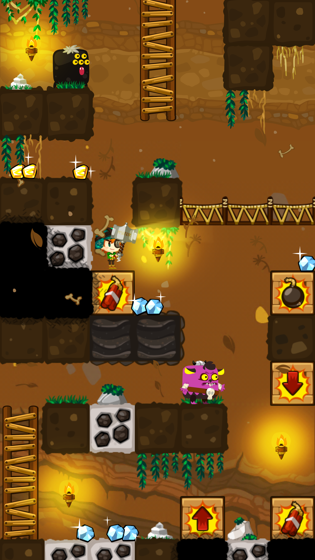 اسکرین شات 4 بازی Pocket Mine 3: Dig & Craft RPG