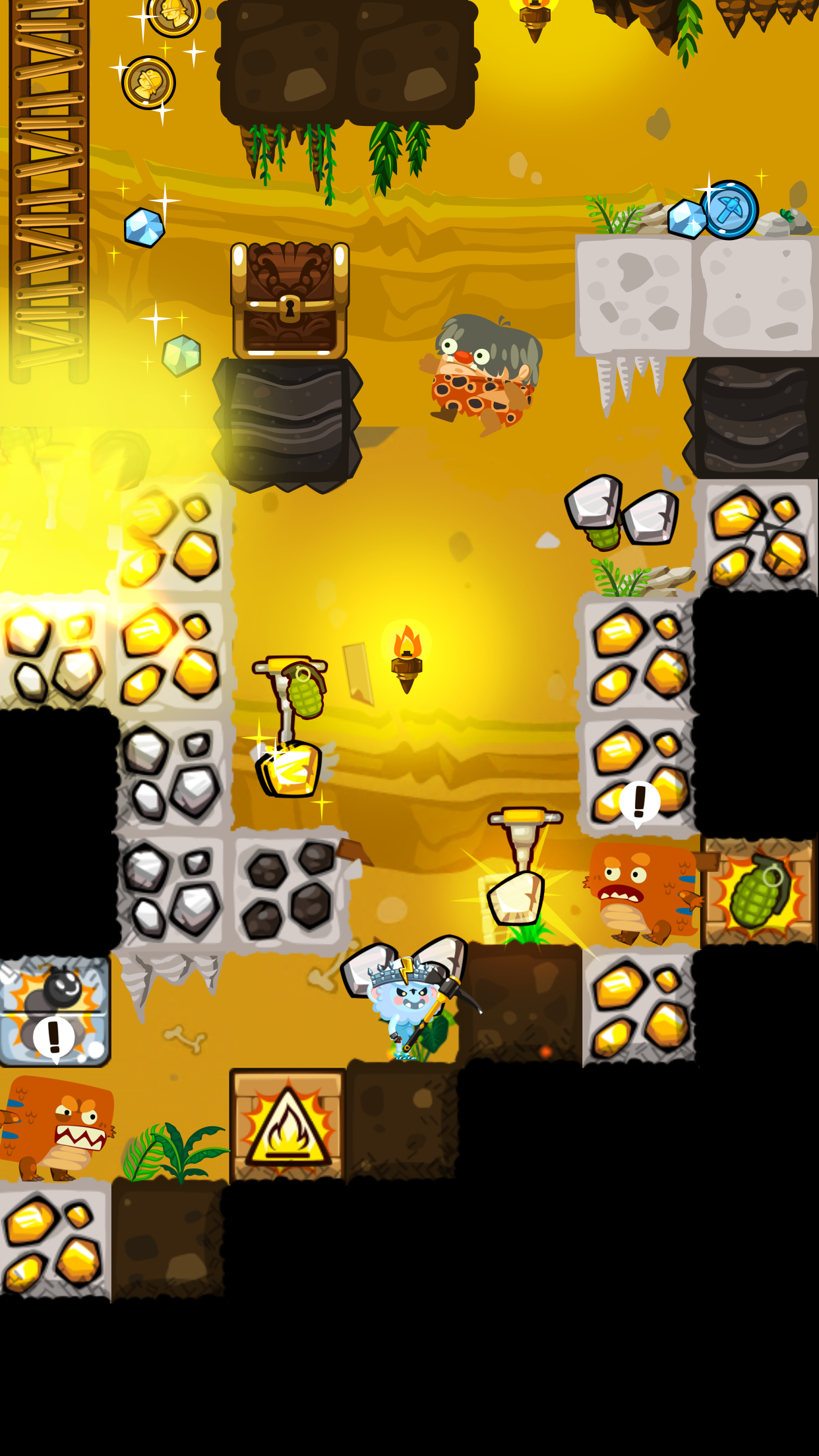 اسکرین شات 2 بازی Pocket Mine 3: Dig & Craft RPG