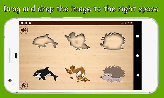 اسکرین شات 2 برنامه Baby Puzzles