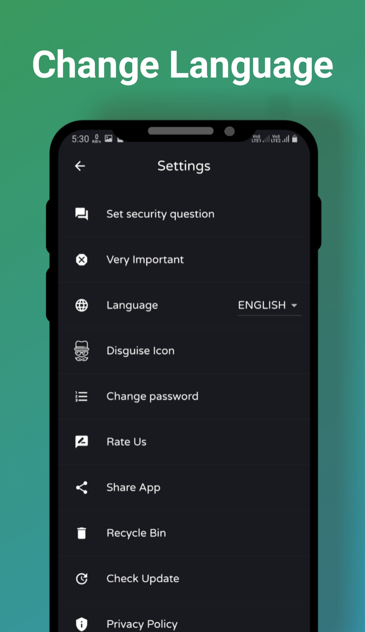 اسکرین شات 5 برنامه Calculator hide app Hide apps