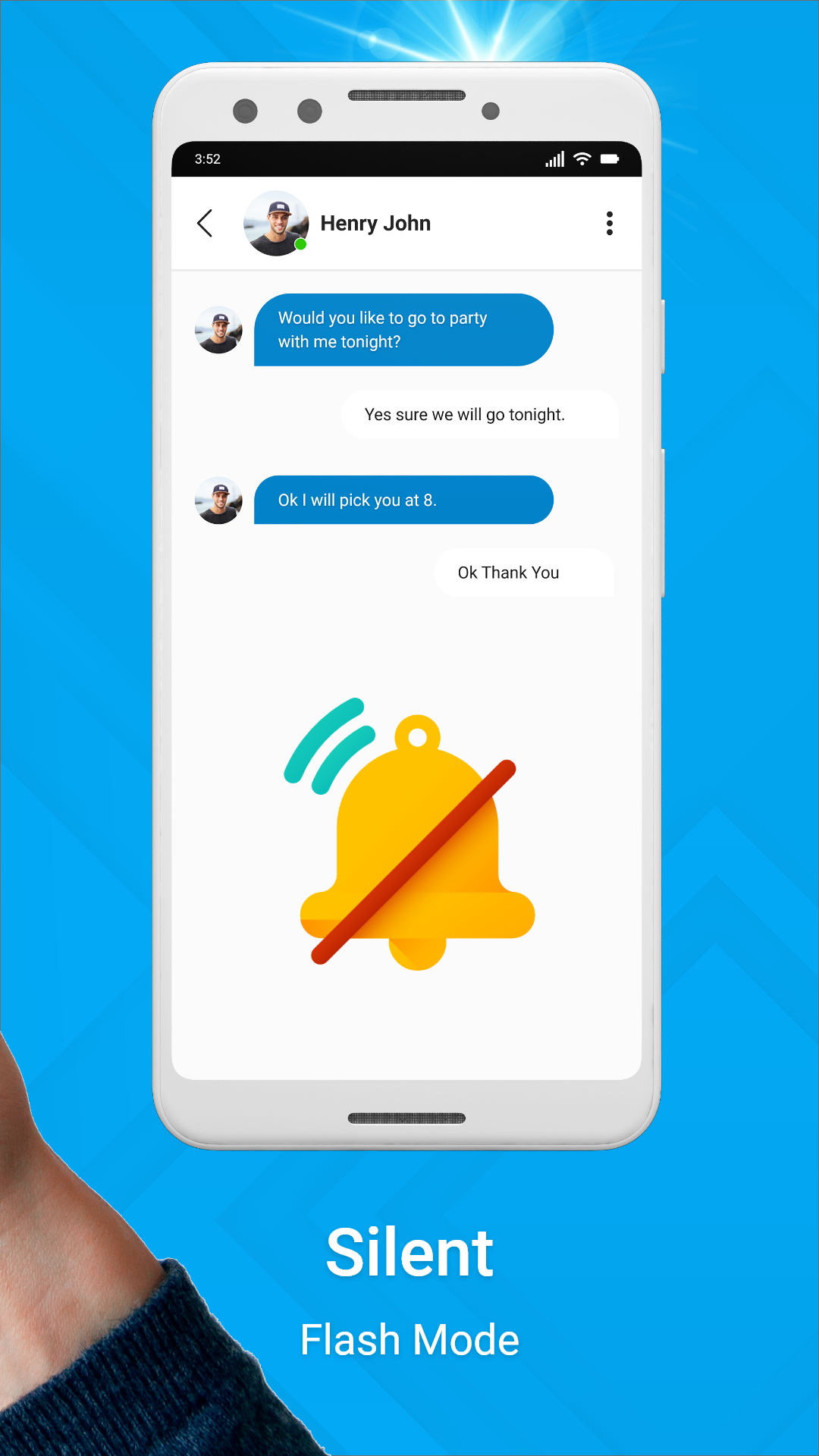 اسکرین شات 8 برنامه Flash Alert : Call and Sms