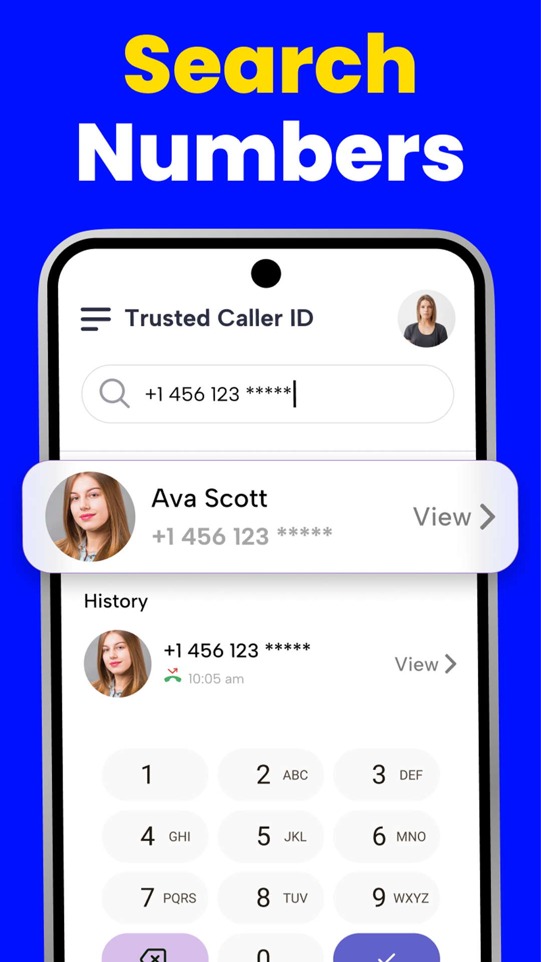 اسکرین شات 8 برنامه Trusted Caller ID: Spam Block