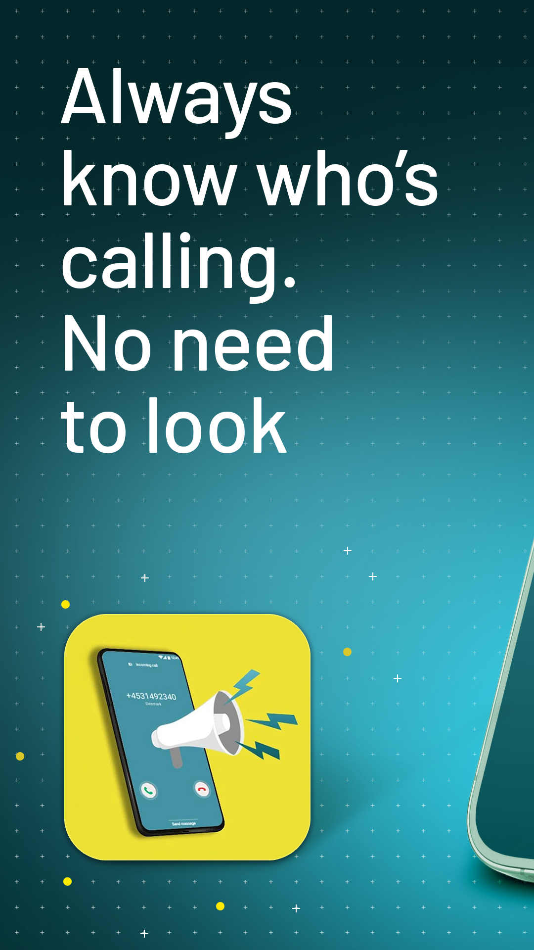 اسکرین شات 1 برنامه Caller Name Announcer