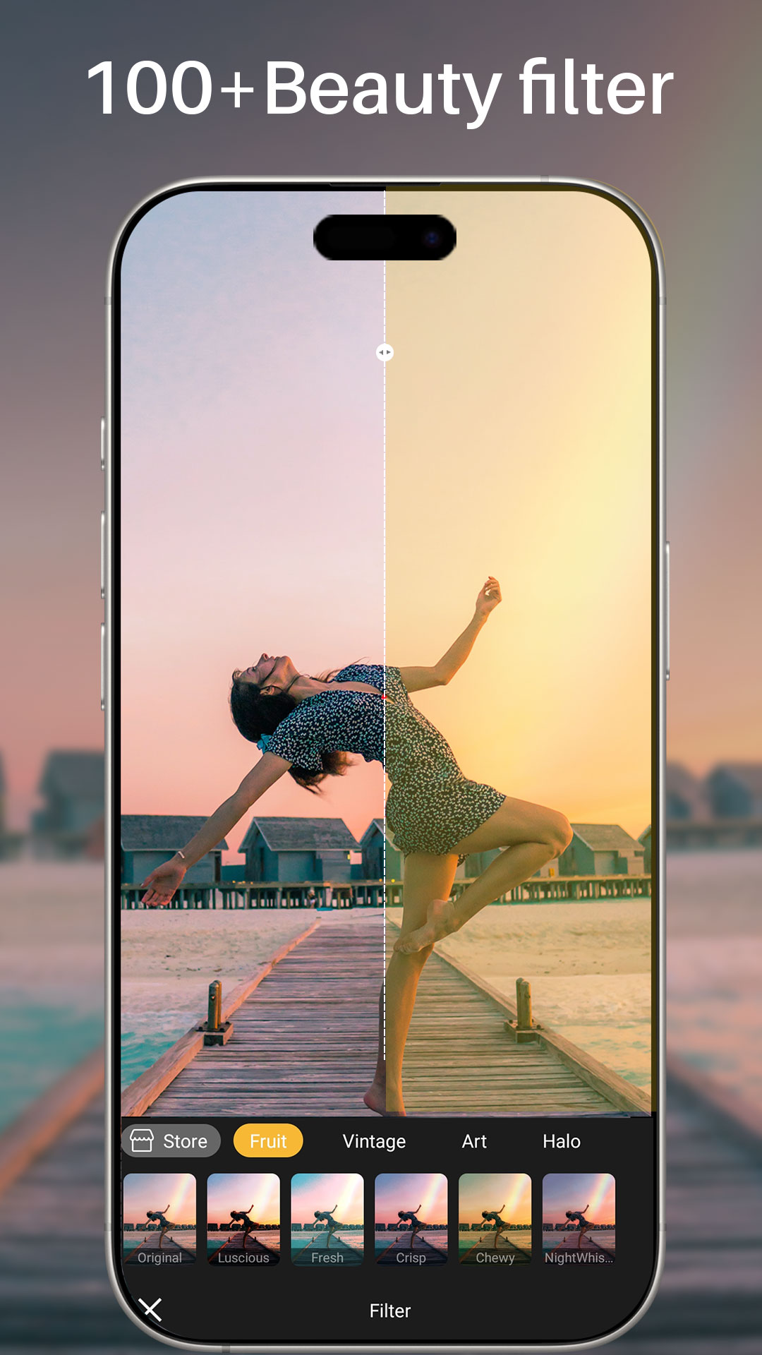 اسکرین شات 2 برنامه Nice OS Camera, Beauty Camera