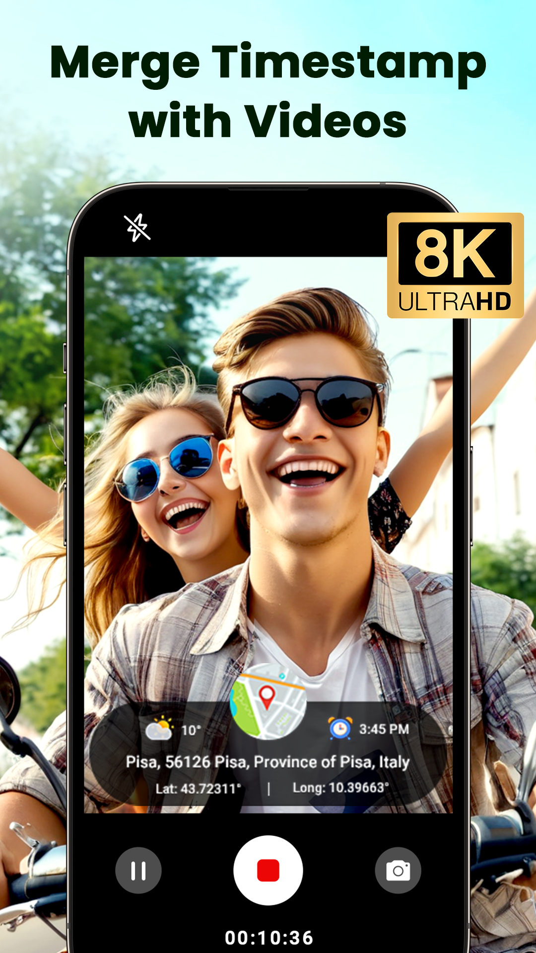 اسکرین شات 4 برنامه GPS Camera - Map Timestamp Cam