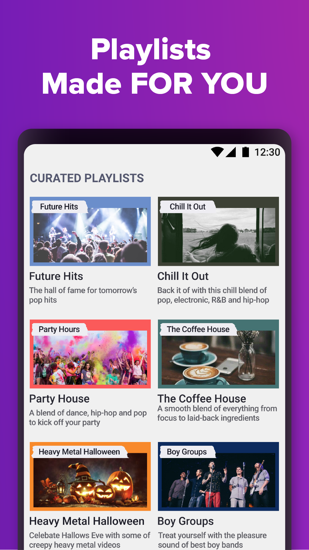 اسکرین شات 5 برنامه Music Player: YouTube Stream