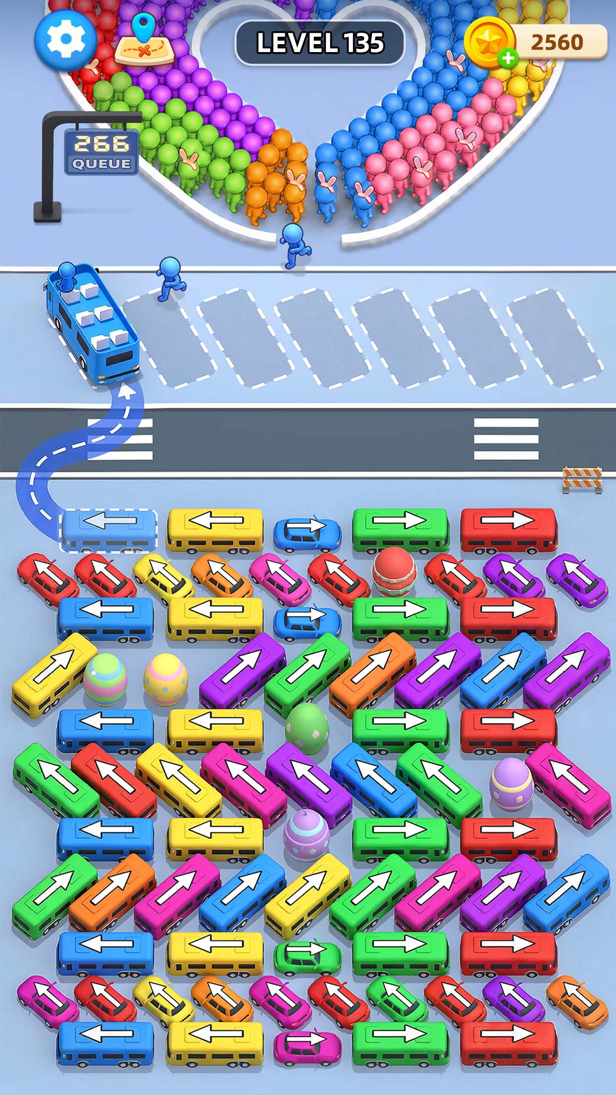اسکرین شات 2 بازی Car Jam: Traffic Puzzle