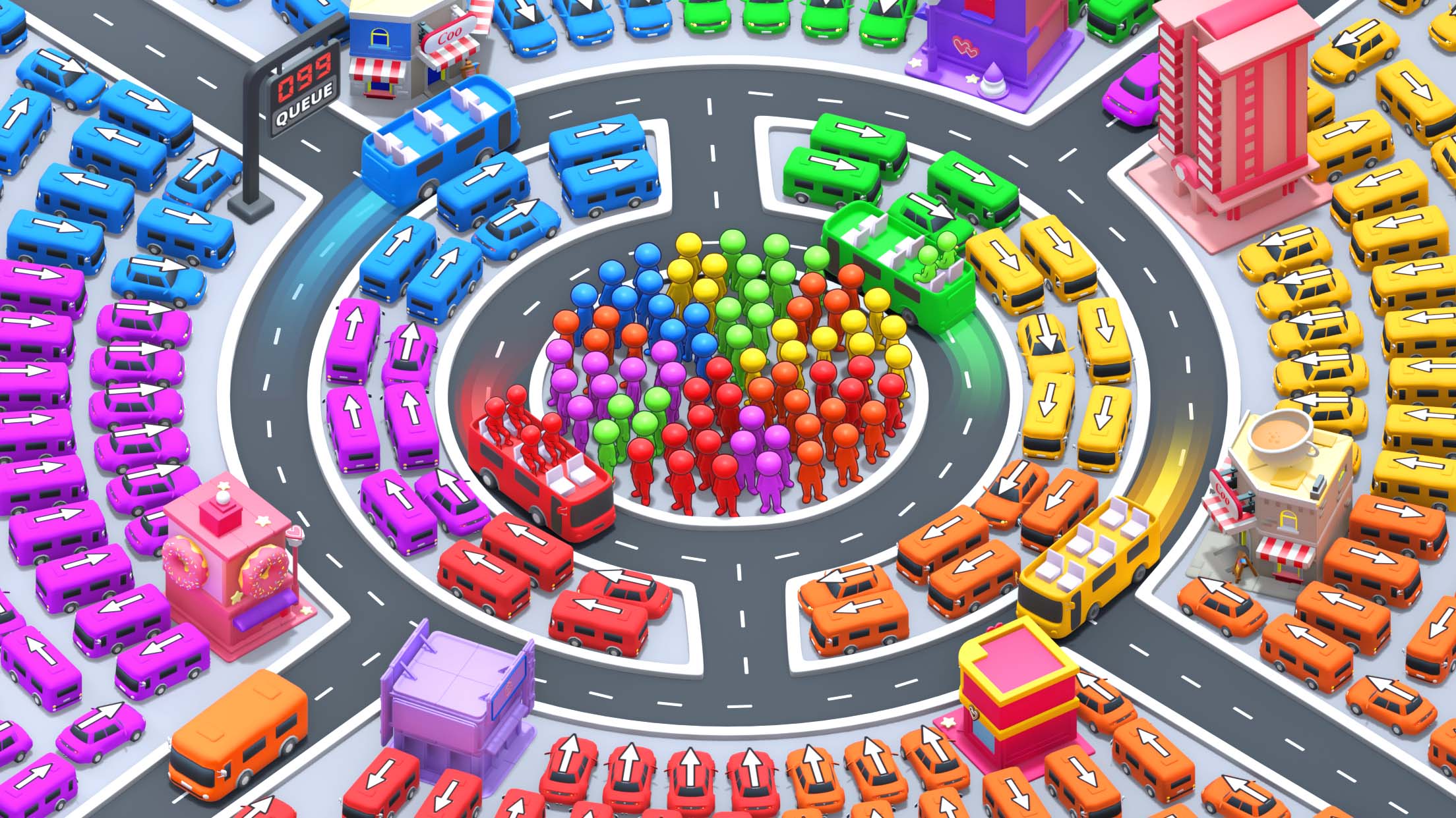 اسکرین شات 8 بازی Car Jam: Traffic Puzzle