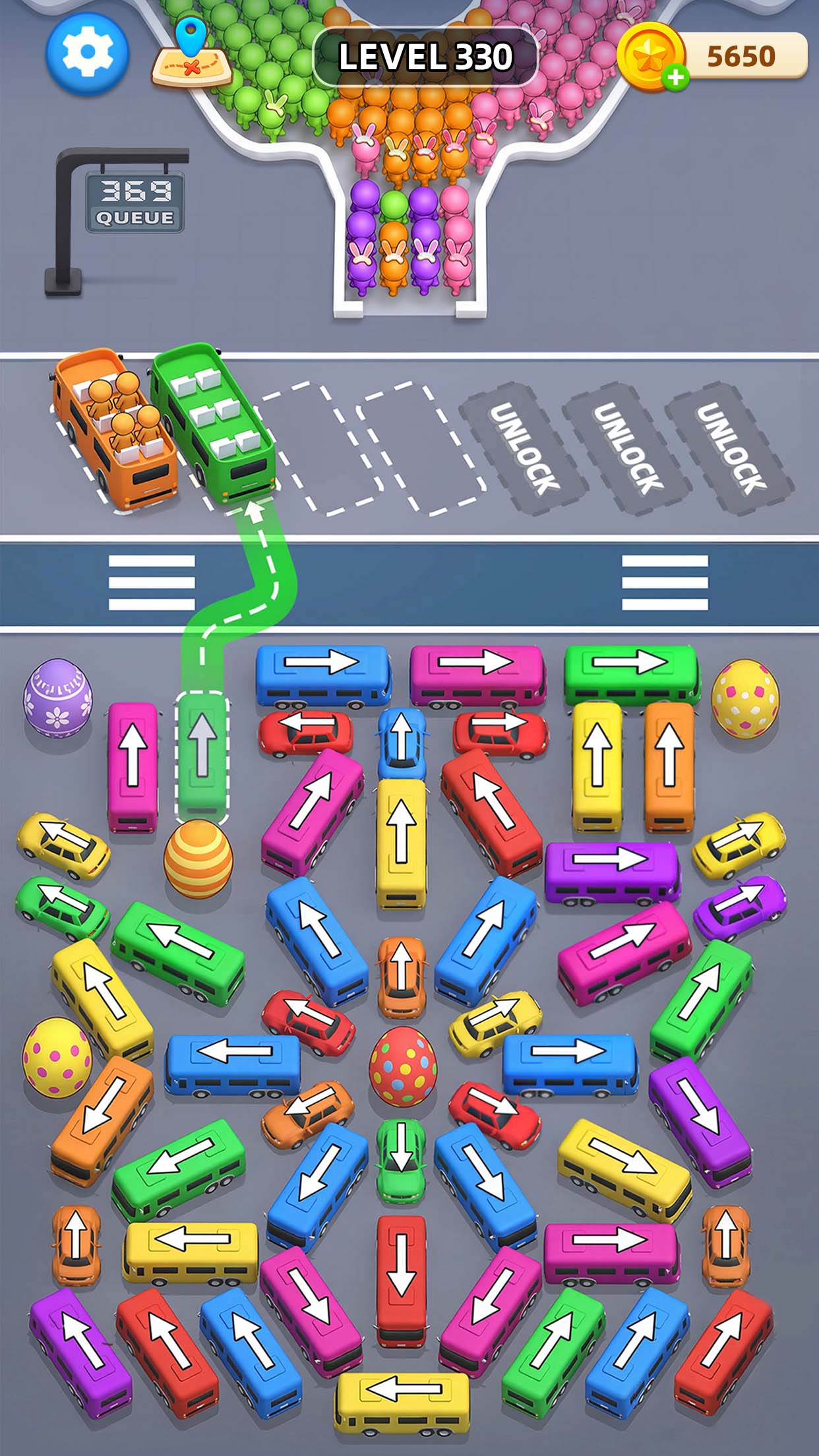 اسکرین شات 3 بازی Car Jam: Traffic Puzzle