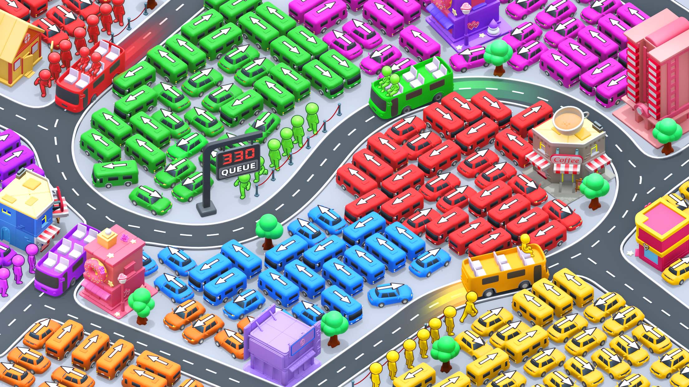 اسکرین شات 6 بازی Car Jam: Traffic Puzzle