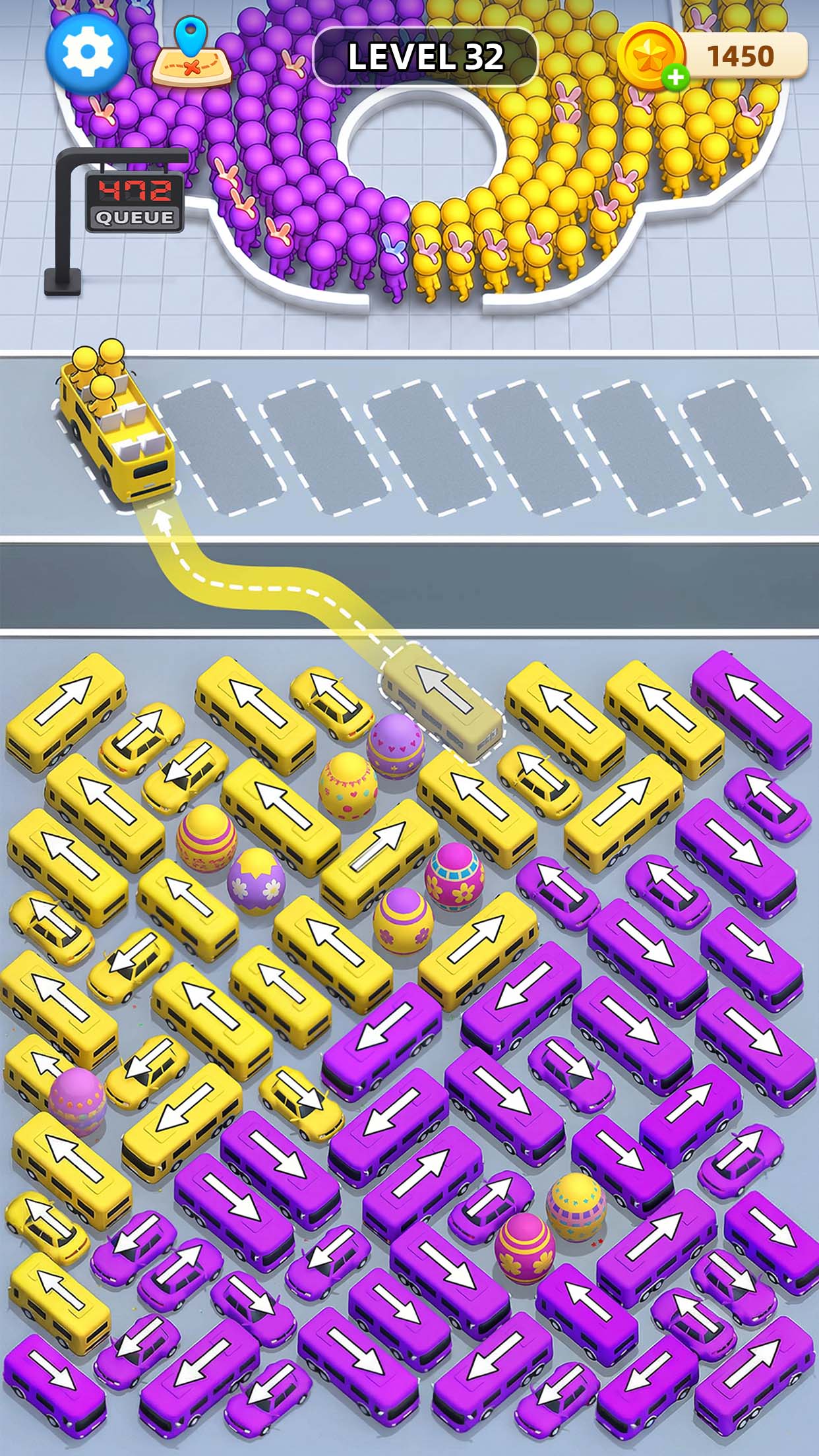 اسکرین شات 1 بازی Car Jam: Traffic Puzzle