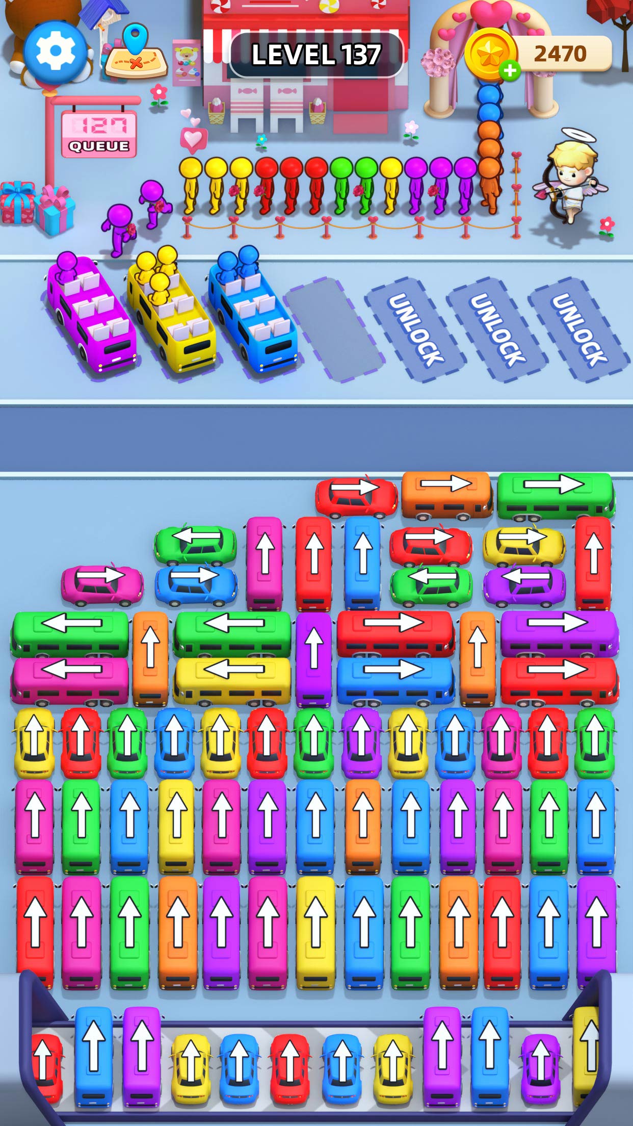 اسکرین شات 4 بازی Car Jam: Traffic Puzzle