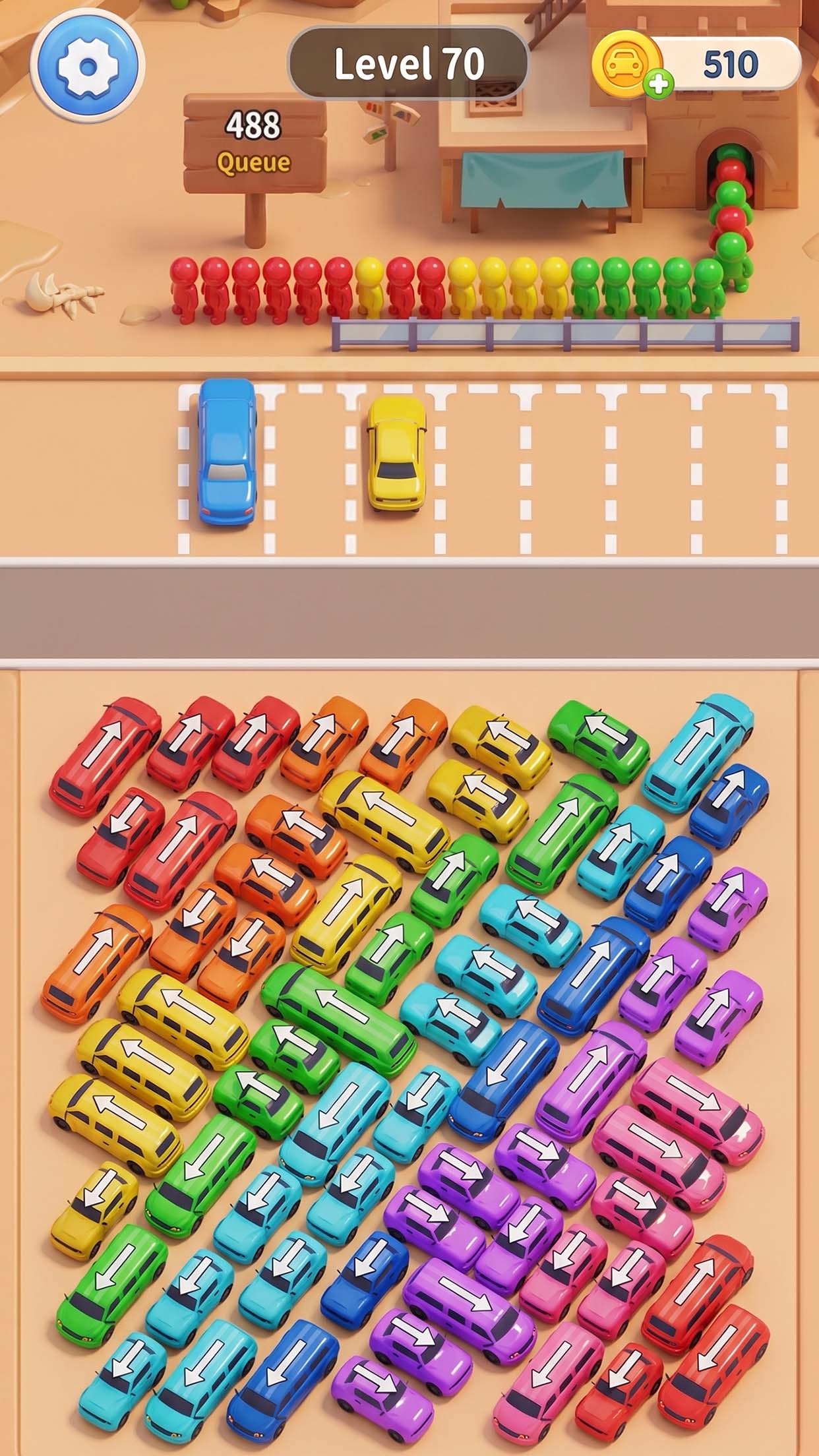 اسکرین شات 5 بازی Car Jam Solver: Traffic Jam
